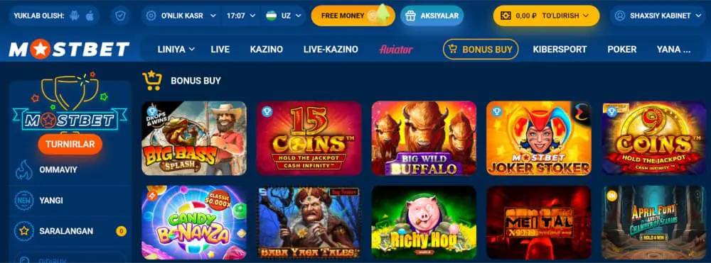 mostbet casino